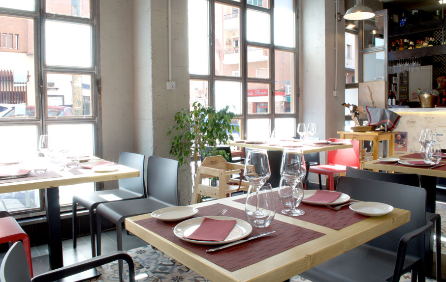 Restaurante As de Bastos apto para celiacos en Madrid