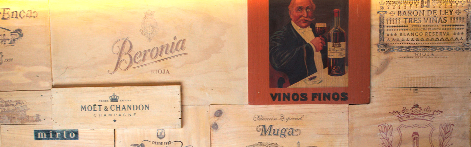 Carta de vinos restaurante As de Bastos en Madrid